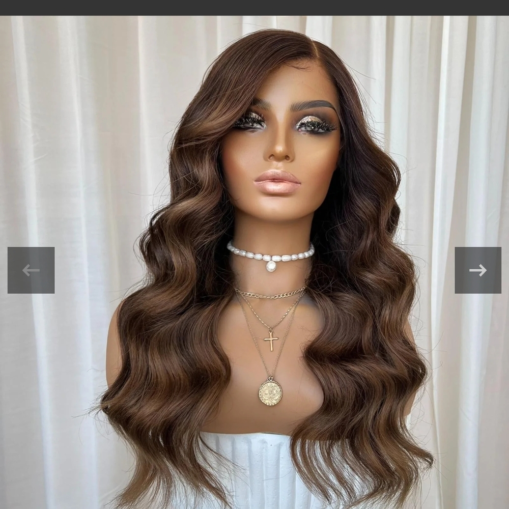Freedom Couture Brown Wig -new